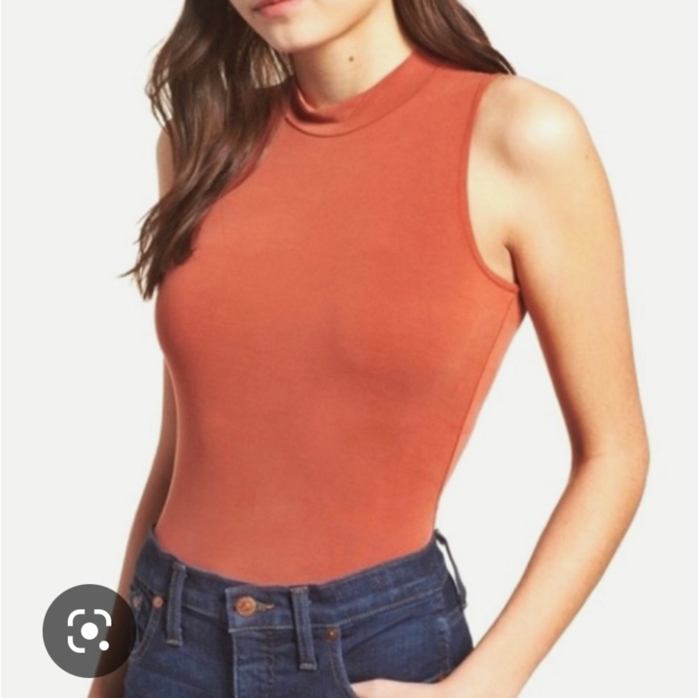 Madewell Mock Neck Bodysuit